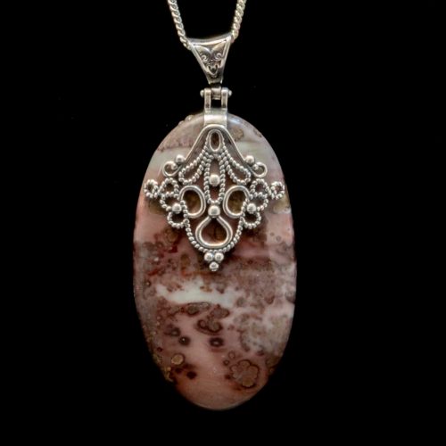 Mauve Jasper Pendant
