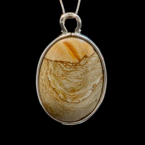 Picture Jasper Pendant