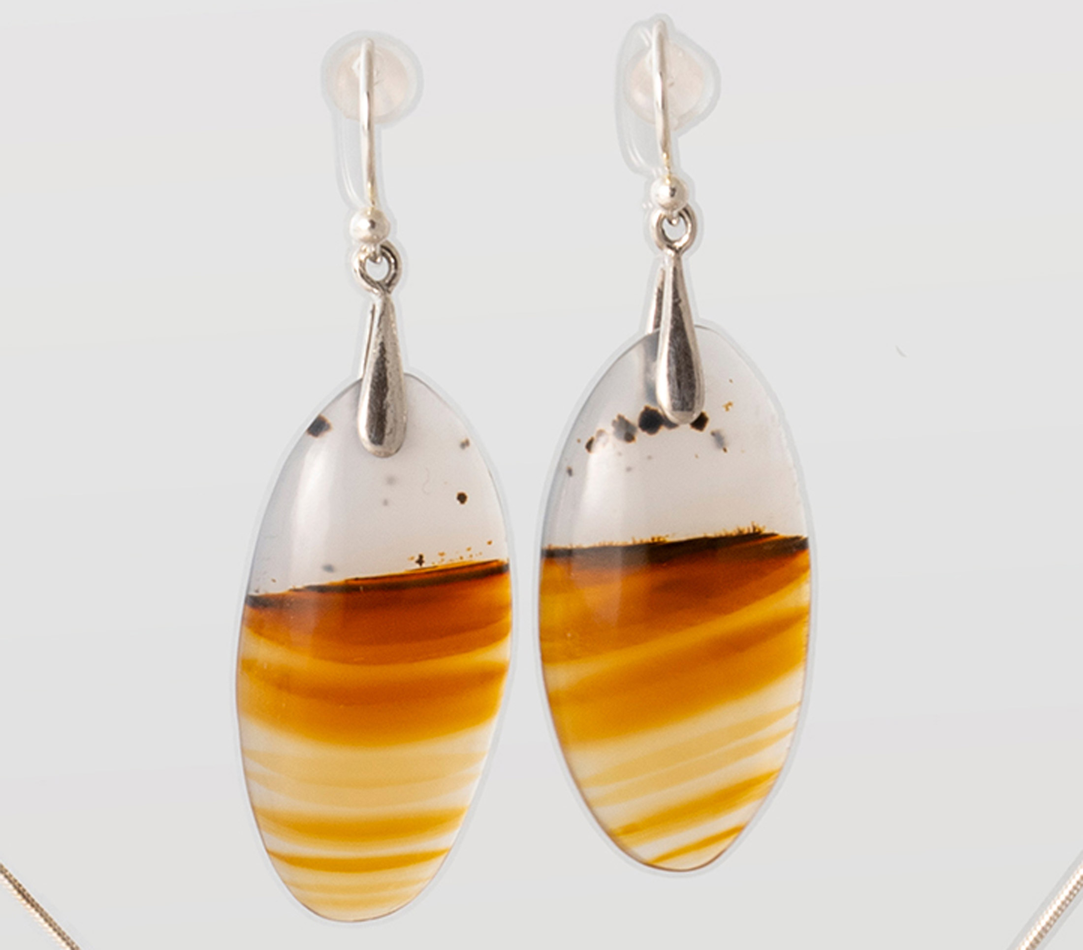 Montana Moss Agate Earrings