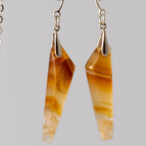 Montana Moss Agate Earrings