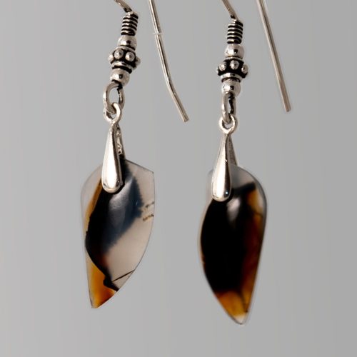 Montana Moss Agate Earrings