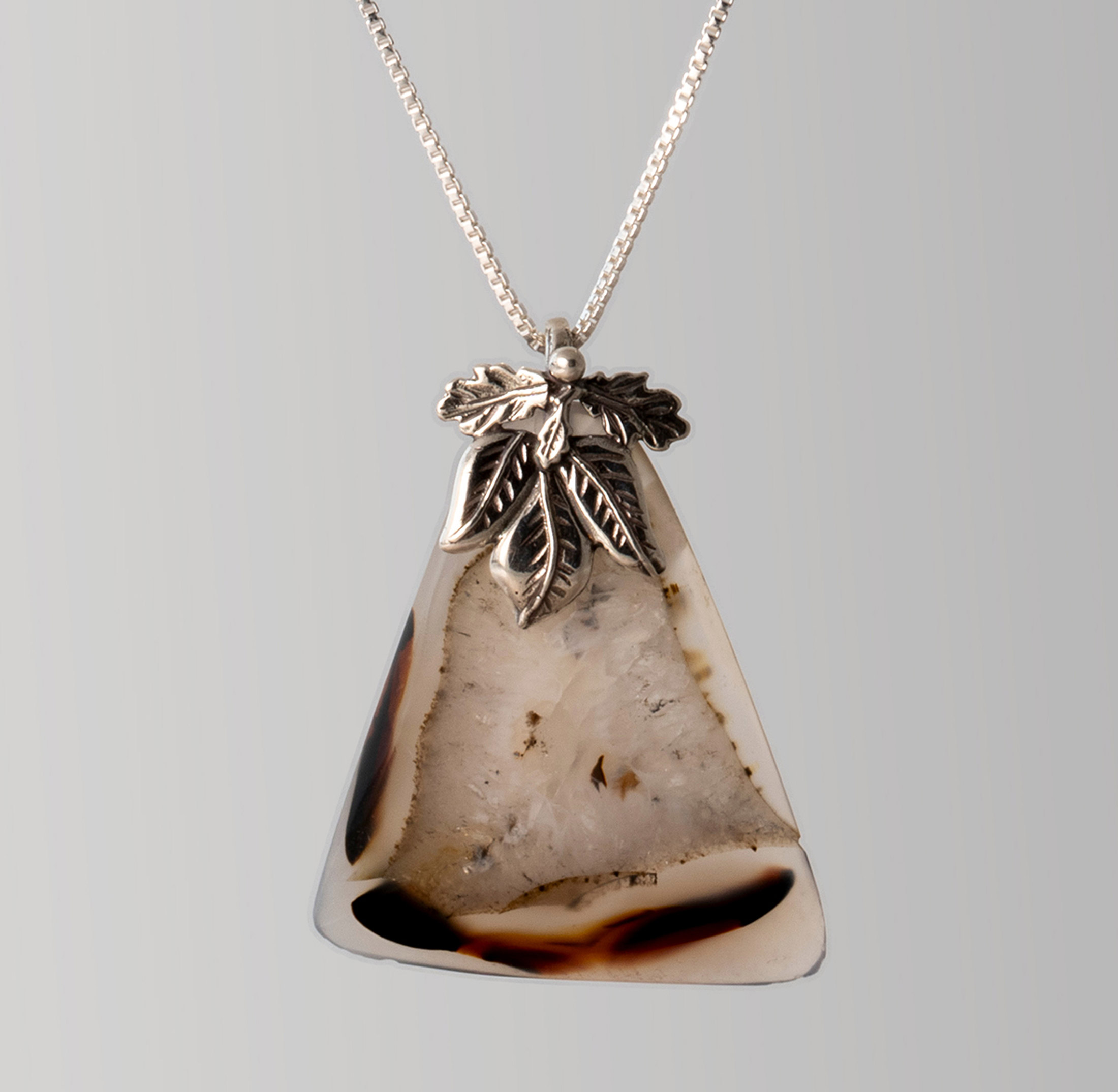 Montana Moss Agate Pendant