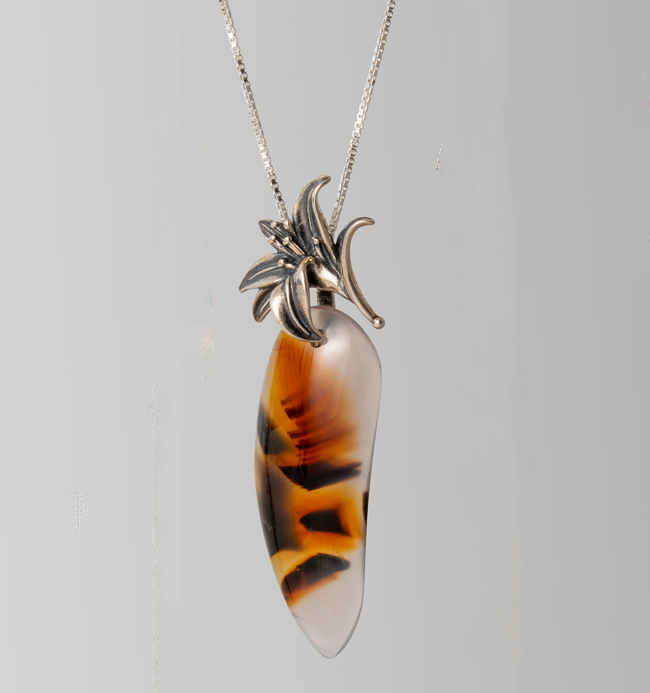 Montana Moss Agate Pendant