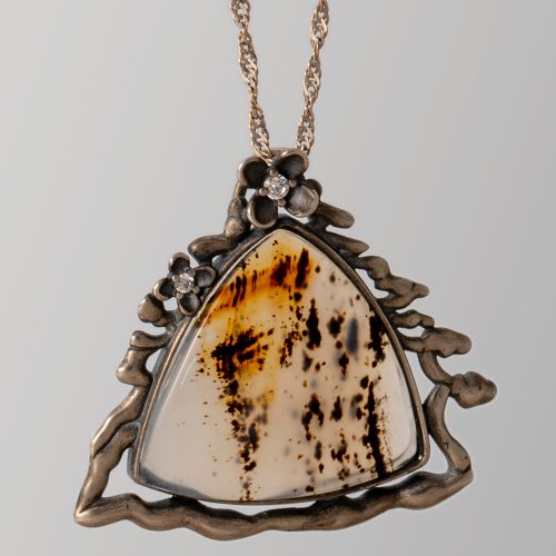 Montana Moss Agate Pendant