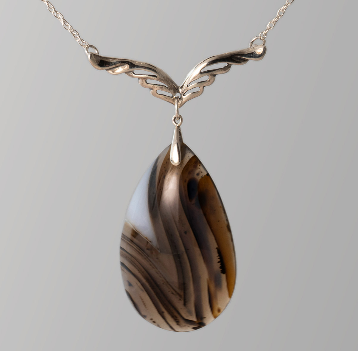 Montana Moss Agate Festoon