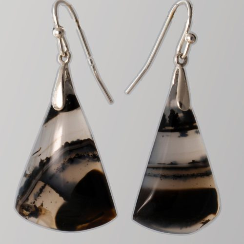 Montana Moss Agate Earrings