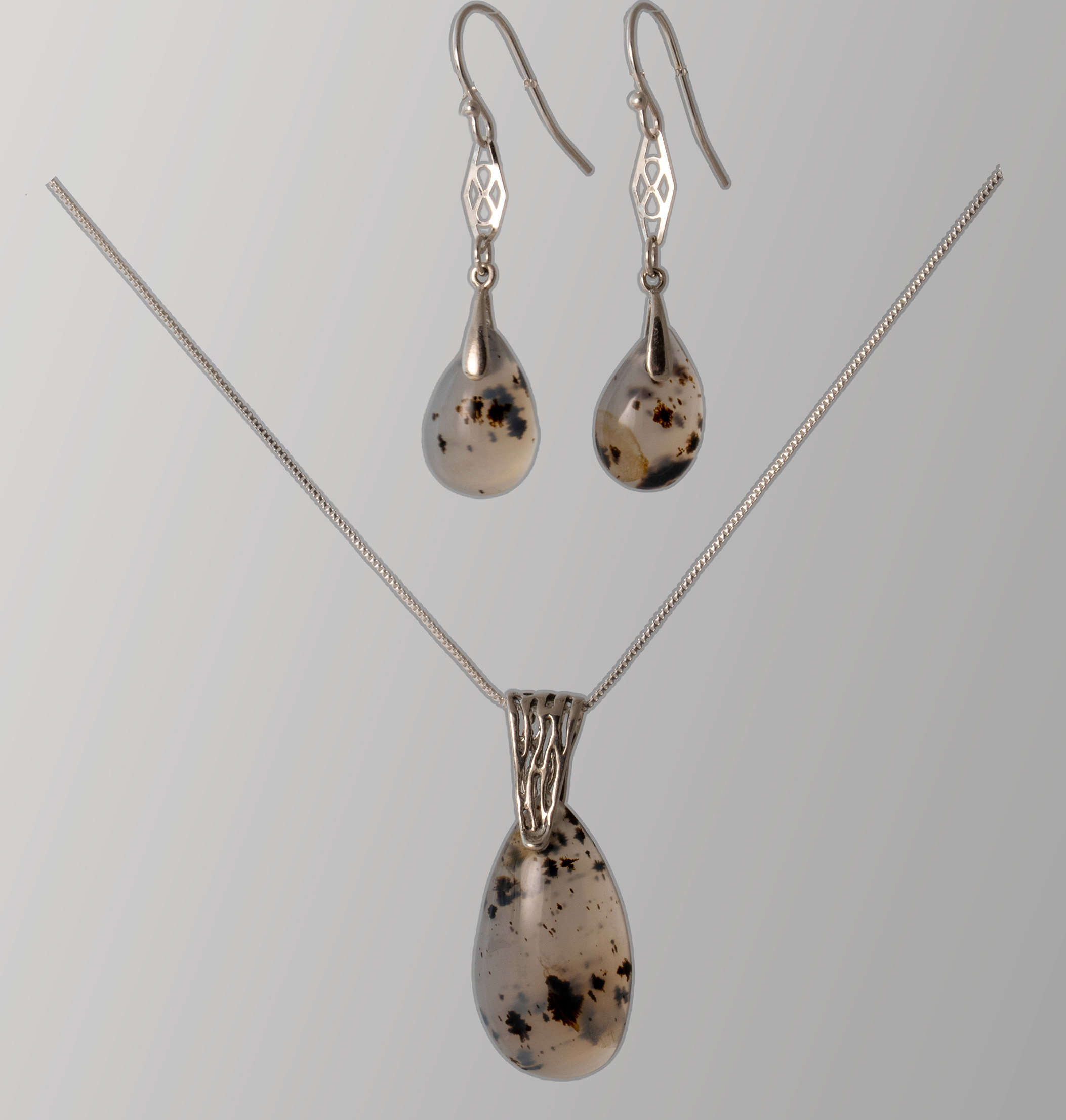 Montana Moss Agate Set