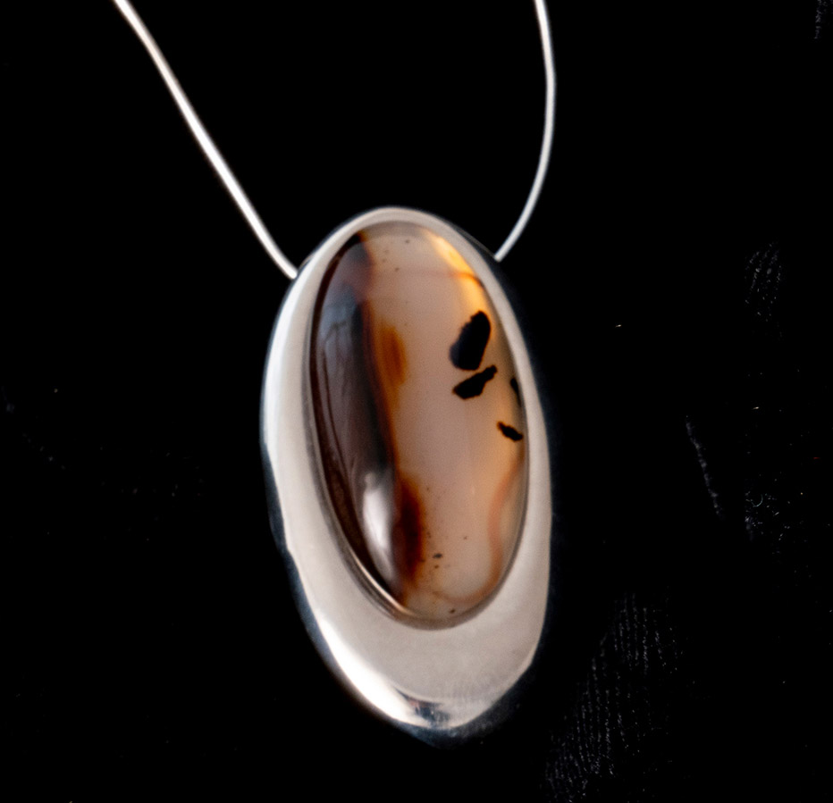 Montana Moss Agate Pendant