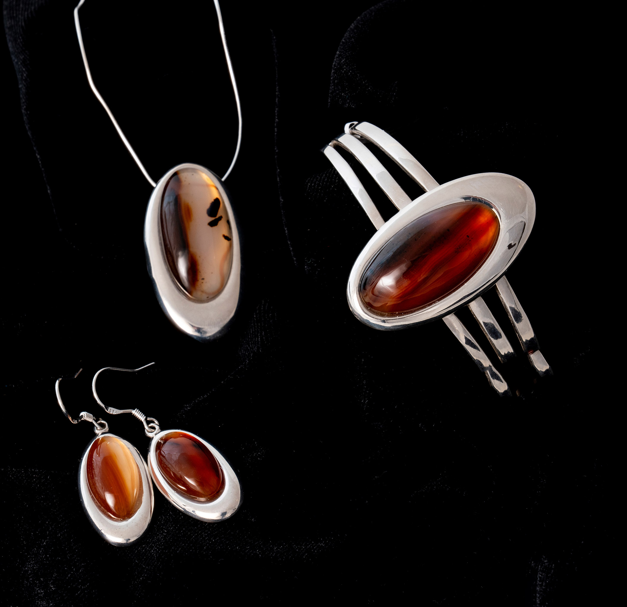 Montana Moss Agate Set