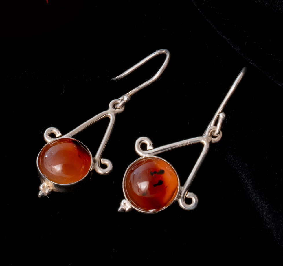 Montana Moss Agate Earrings