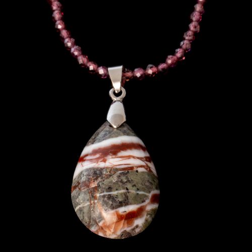 Rainbow Jasper Pendant