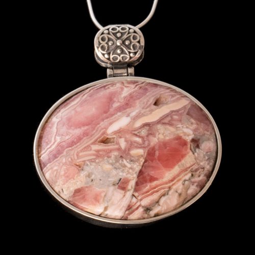 Rhodochrosite Pendant