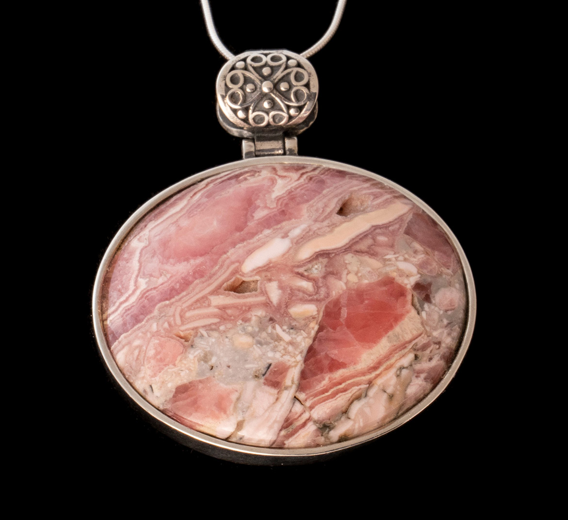 Rhodochrosite Pendant