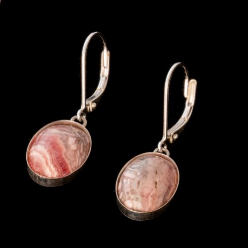 Rhodochrosite Earrings