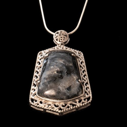 Larvikite (Norwegian Moonstone) Pendant