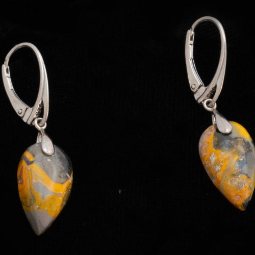 Bumblebee Jasper Earrings